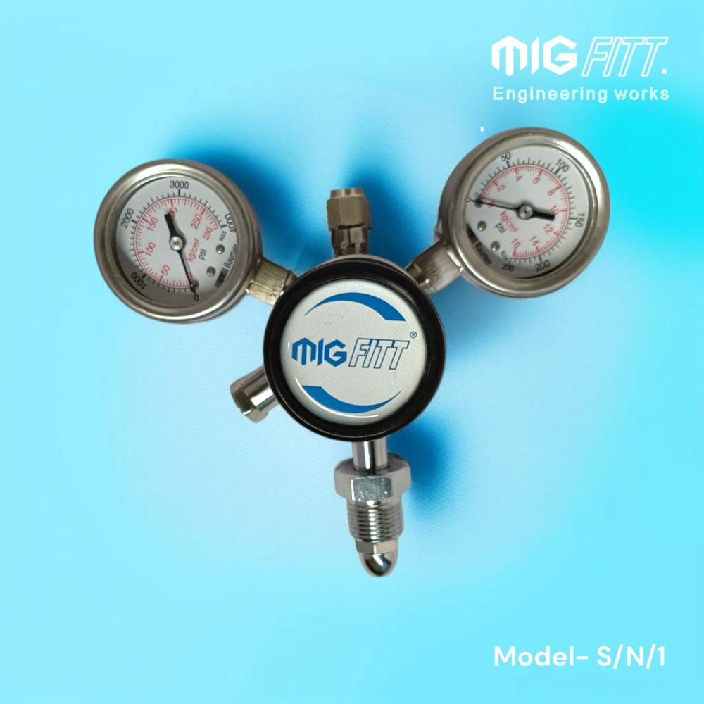 Regulator For Oxygen Gas