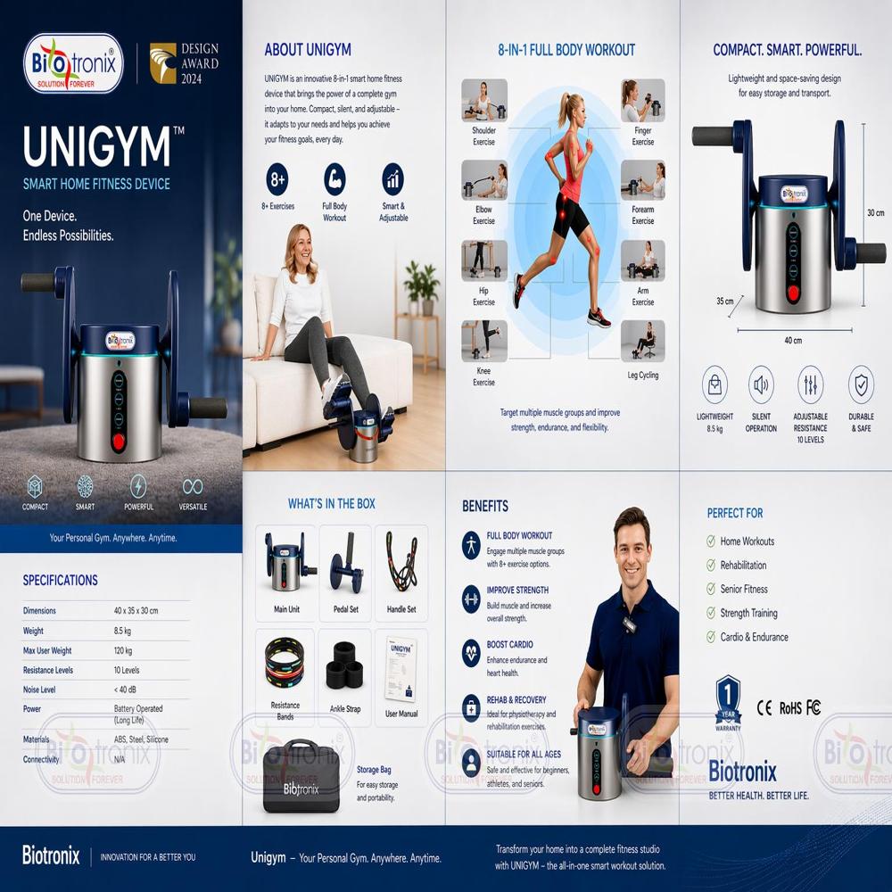 UniGym Professional Recovery Training Equipment for Physiotherapy