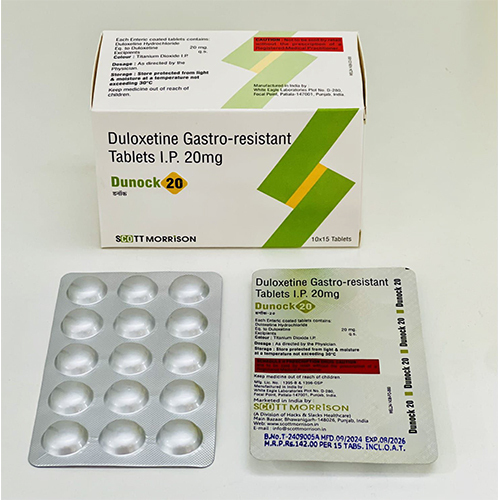Dunock 20 Tablet