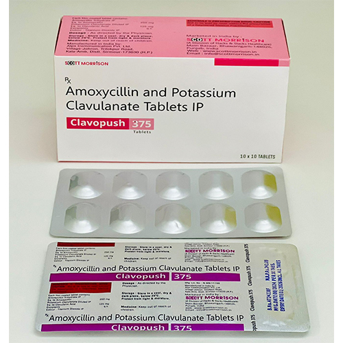Clavopush 375 Tablet