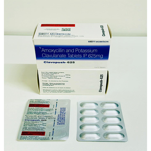 Clavopush 625 Tablet