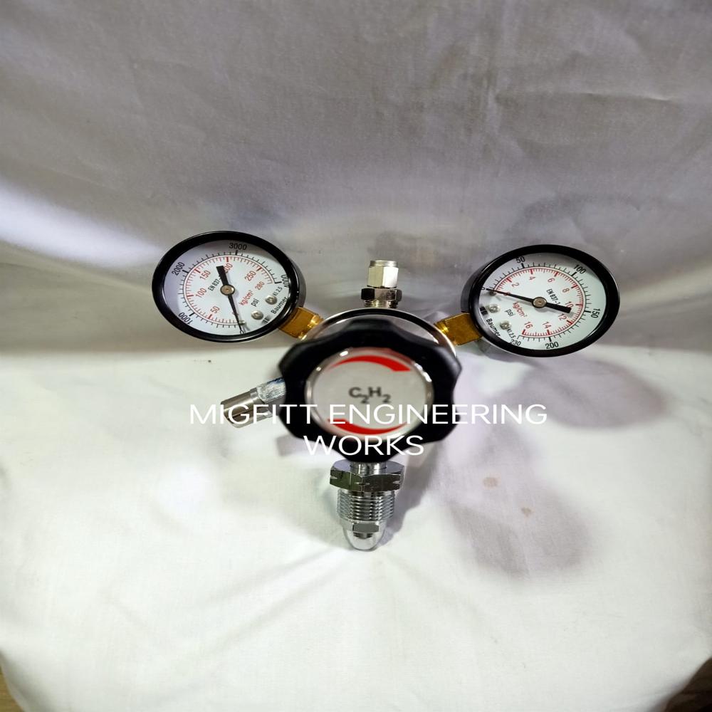 SS Regulator For Acetylene Gas