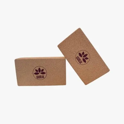 Cork Yoga Block Set of 2