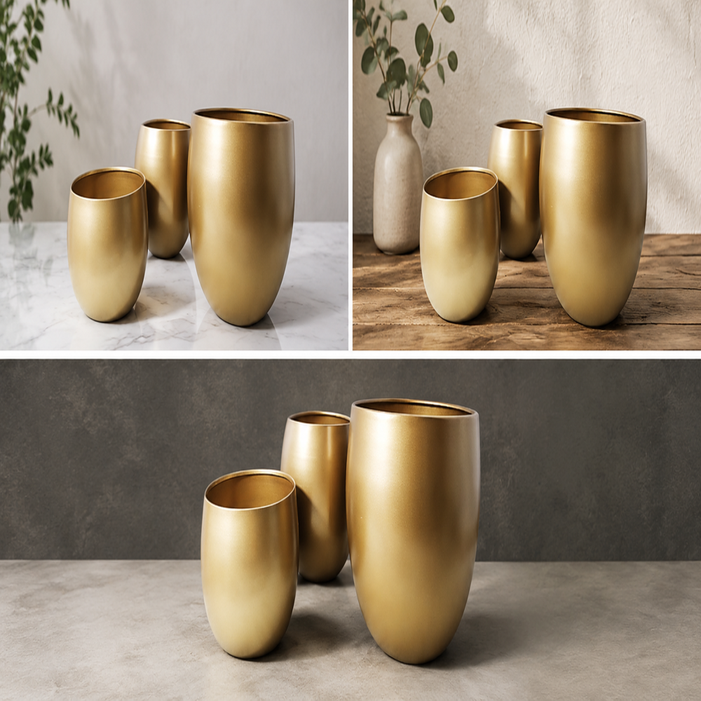 Metal Planters - Metals Type: Iron