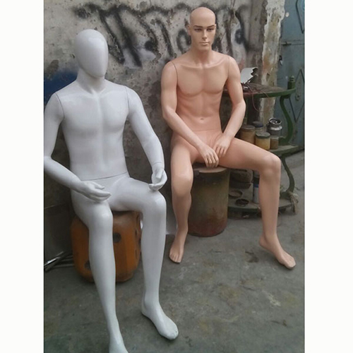 Male Sitting Mannequin