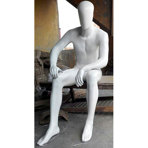 Male Sitting Mannequin