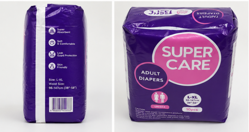 Unisex Adult Diaper