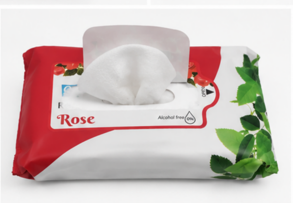 Rose Fragrance Facial Wipes
