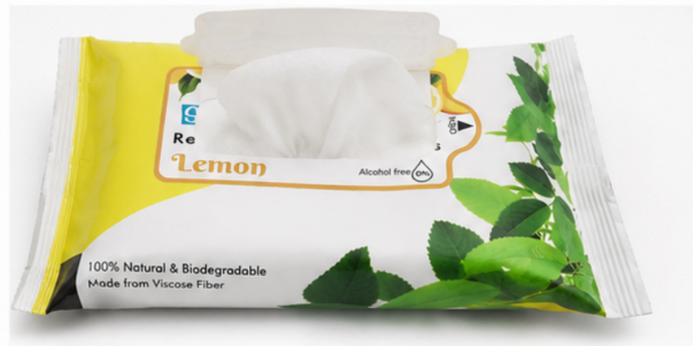 Lemon Fragrance Facial Wipes