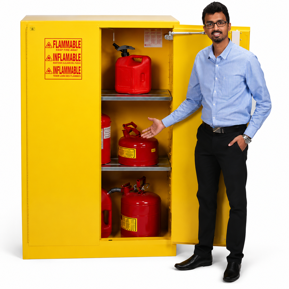  NEW PIG Flammable Liquid Storage Cabinet - CABK716
