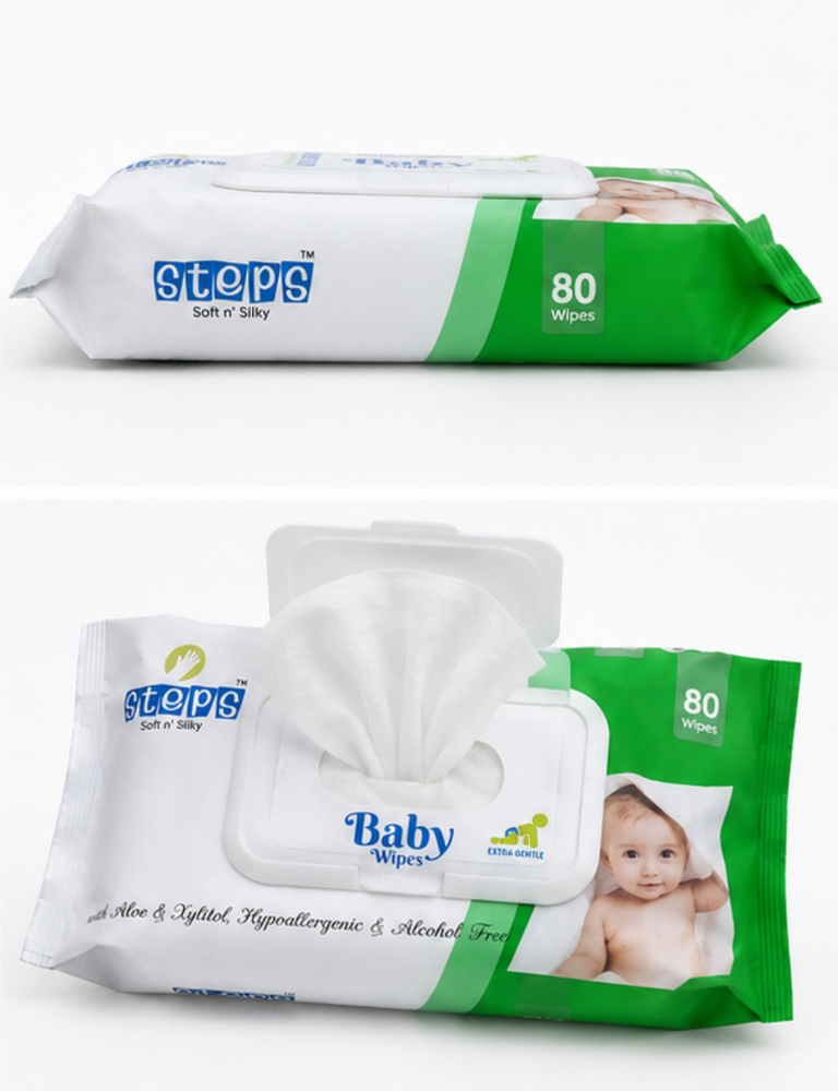 Steps Baby Wipes