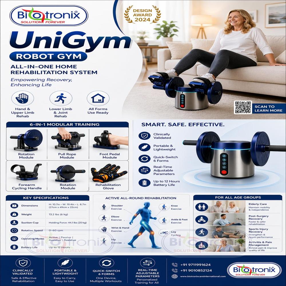 UniGym Smart Physiotherapy Training Device for Full Body Exercise
