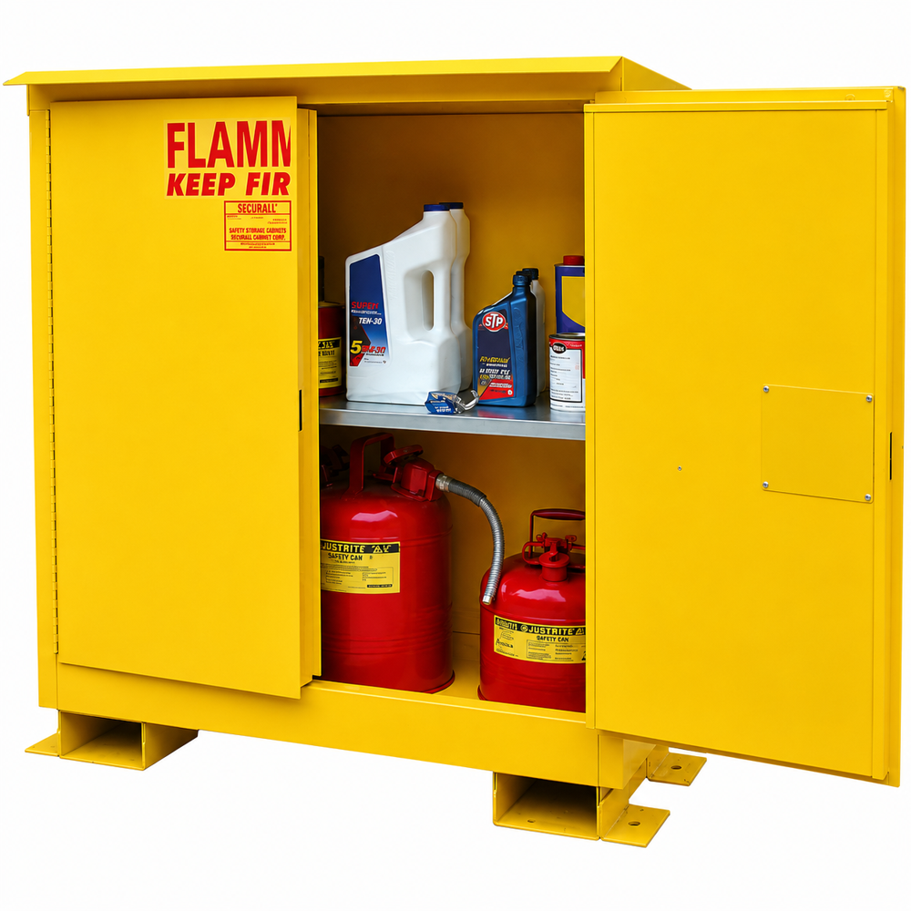 Yellow Flammable Safety Cabinets