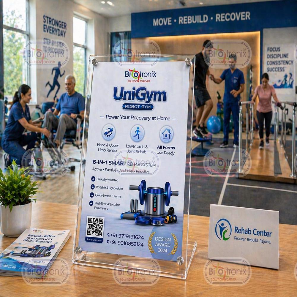 UniGym Robotic Rehabilitation Machine for Stroke & Paralysis Recovery
