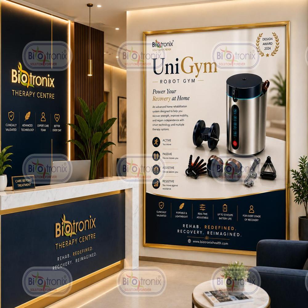 UniGym Robotic Rehabilitation Machine for Stroke & Paralysis Recovery