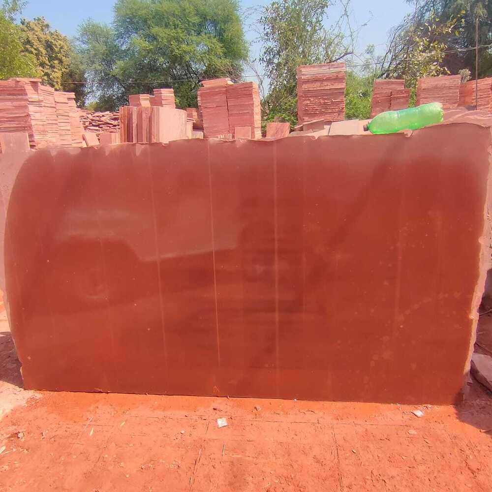 Plain Red Stone Slab - Density: 2.8 Gram Per Cubic Centimeter(g/cm3)