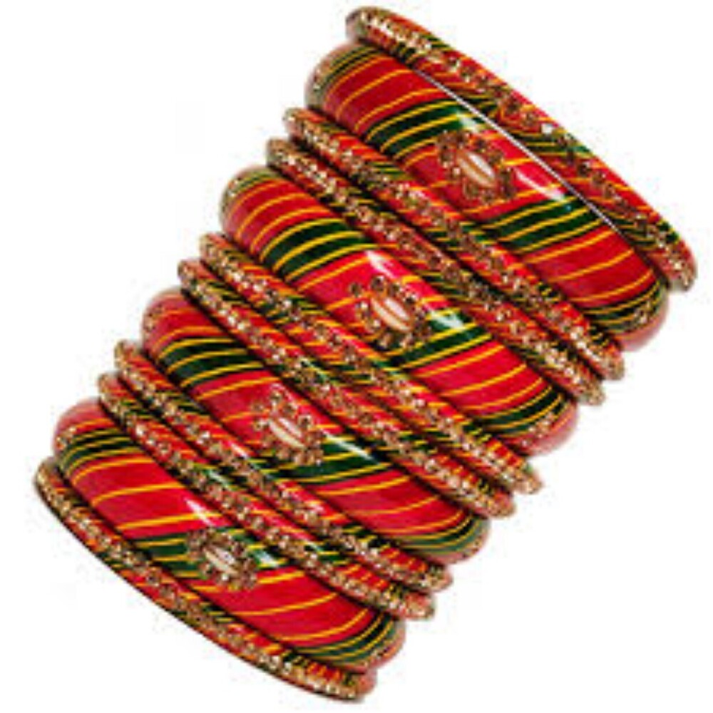 Lac Bangles - Diameter: 2.4 To 2.8 Inches (Standard Adult Size)