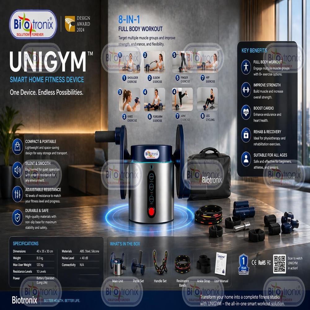 UniGym Clinical Smart Exercise Equipment for Rehabilitation Centers