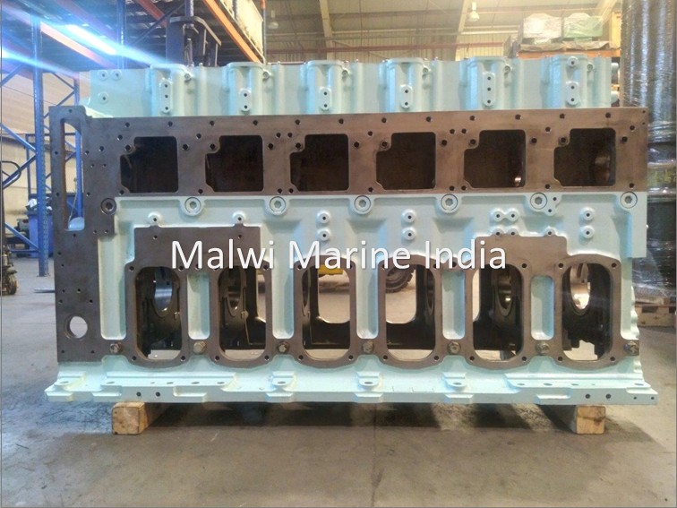 YANMAR - 8EY26L -6EY26L - 6EY22L - 6EY18L - 6EY18ALW - ENGINE FRAME - CYLINDER BLOCK