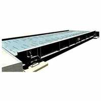 Pitless Electronic Weighbridge - Mild Steel Modular Platform, Grey, 100 Ton Capacity | Digital Led, Ip65 Load Cells, Compression Type