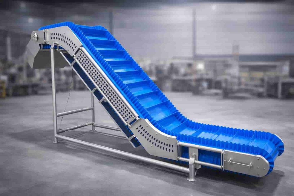 Inclied Belt Conveyor