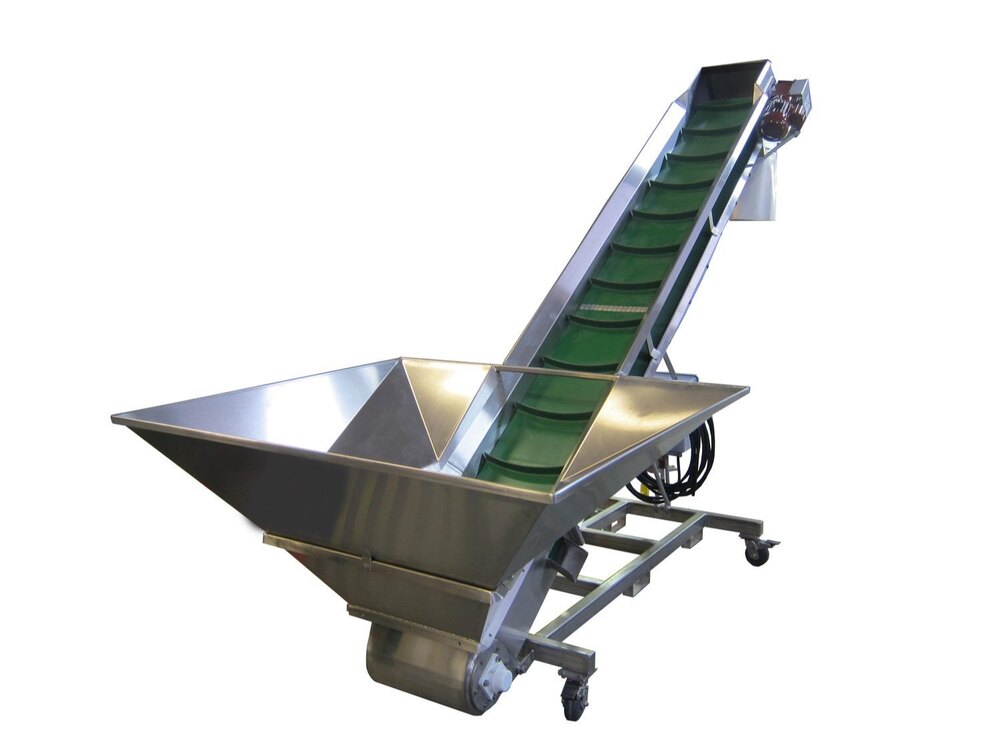 Inclied Belt Conveyor