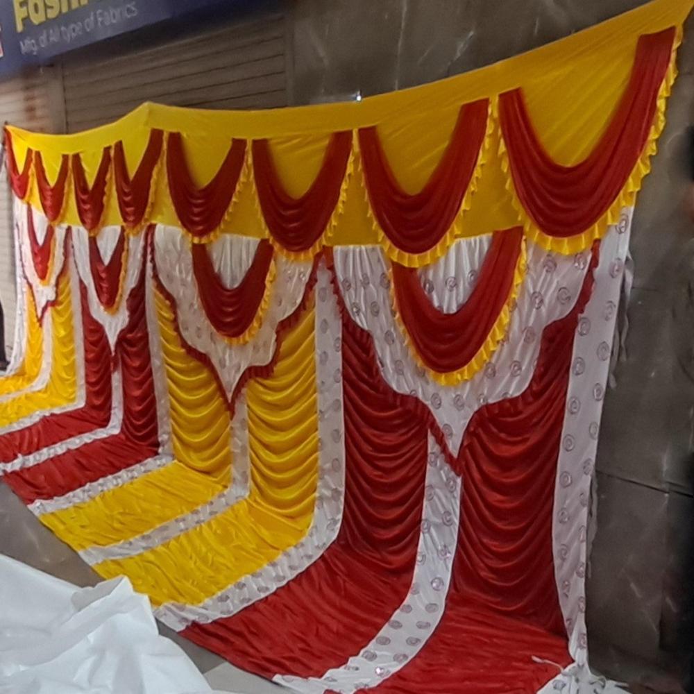 Parda design for wedding