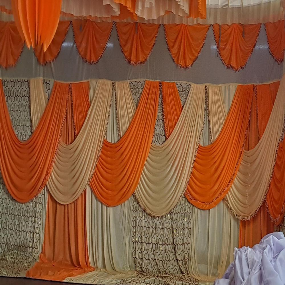Parda design for wedding