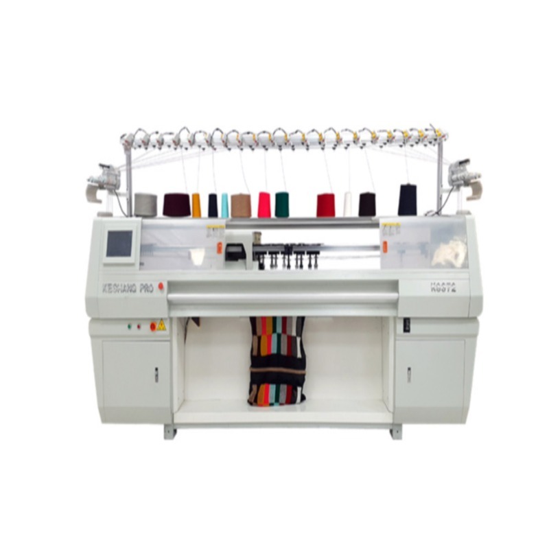 COMPUTERIZRD TRIPLE SYS FLAT KNITTING MACHINE