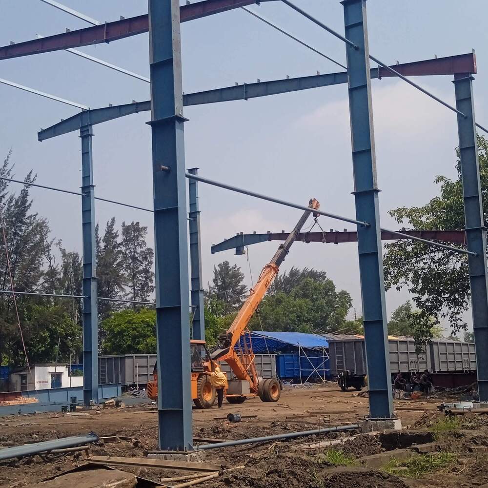 Steel Pre Engineered Building Structure