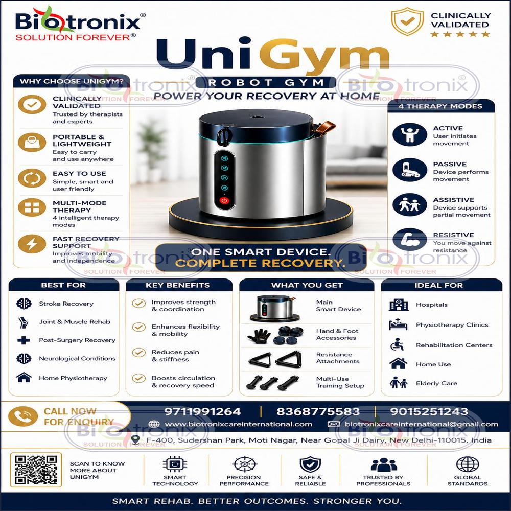 UniGym Compact Smart Rehabilitation Training Machine for Clinics