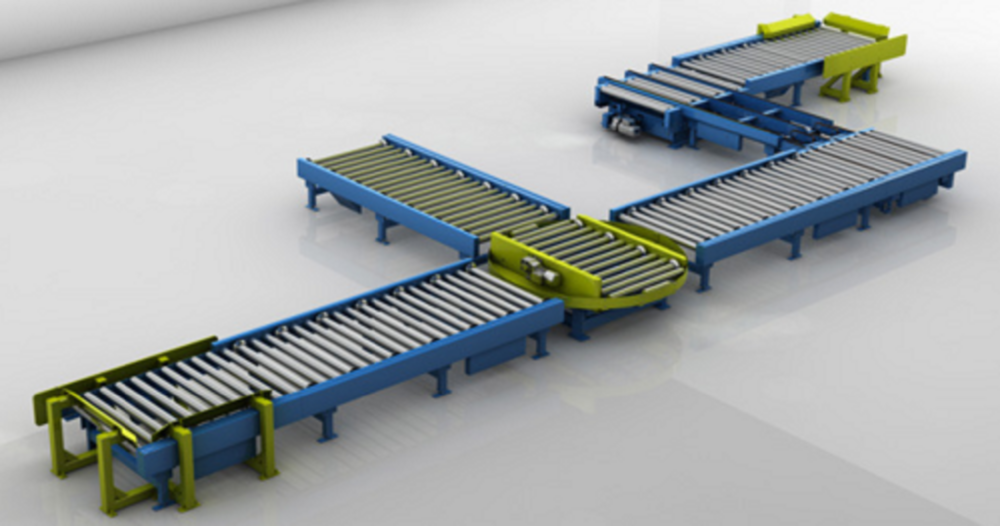 Turntable Roller Conveyor