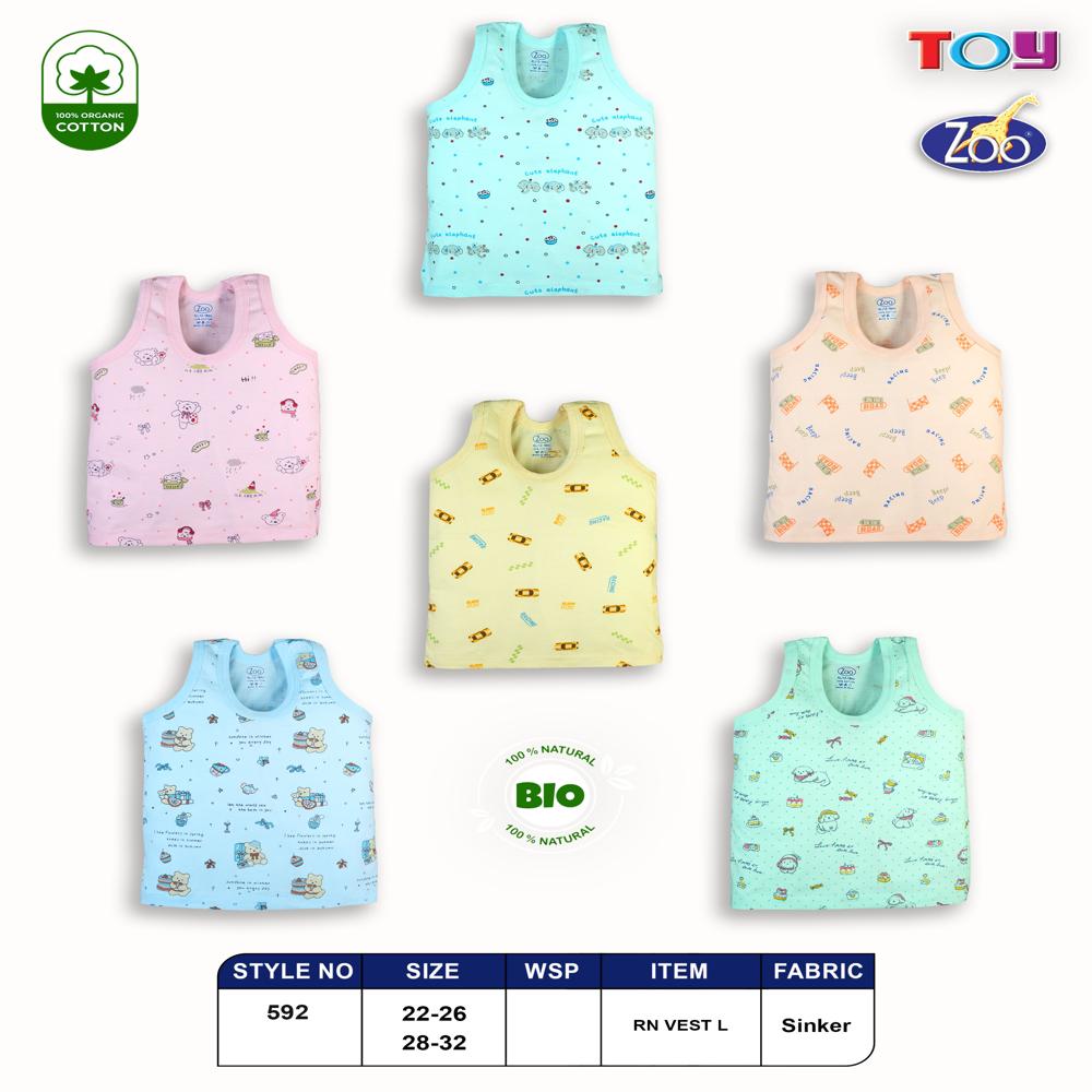 Unisex Childrens Sleeveless Vests