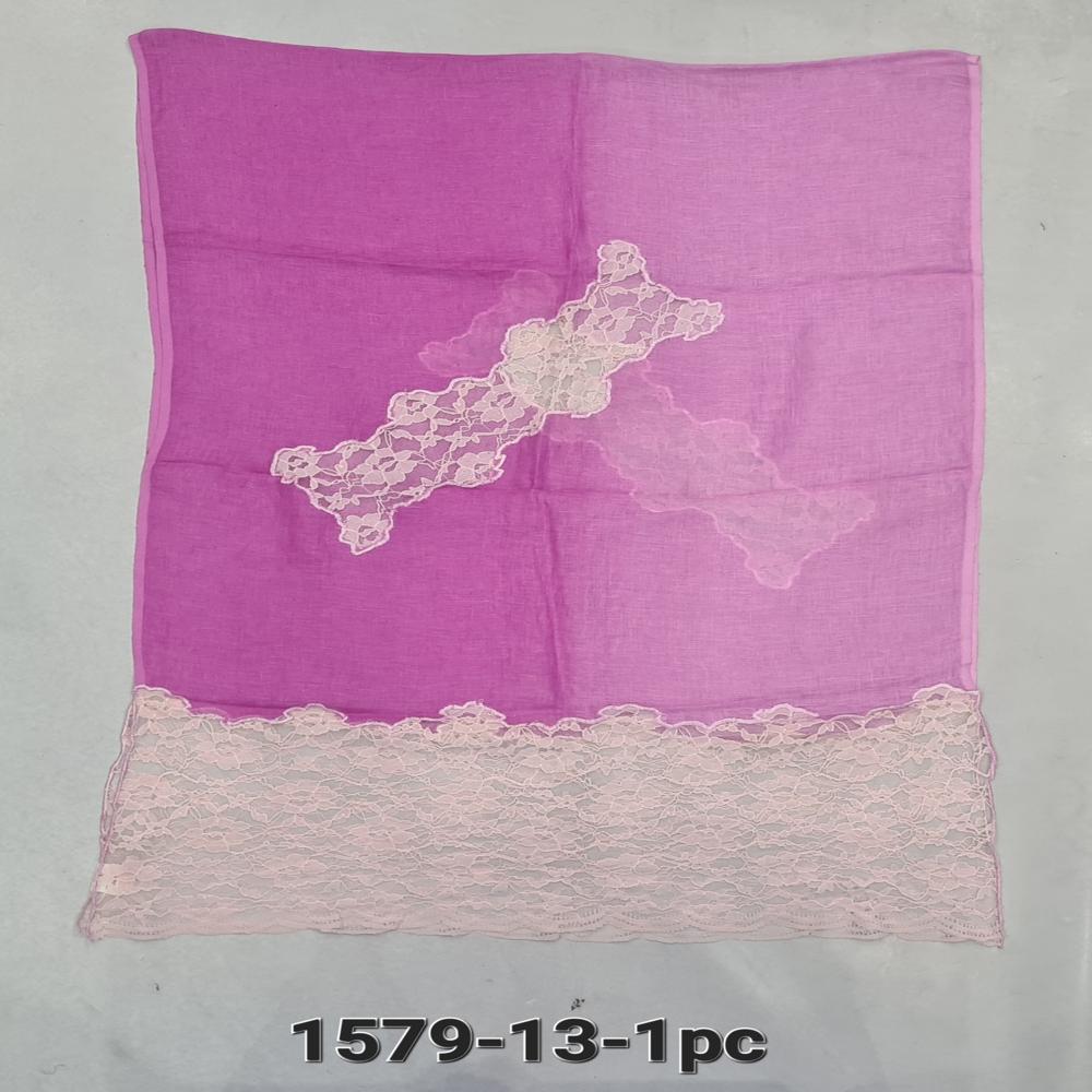 Pure Linen Lace Work Stoles