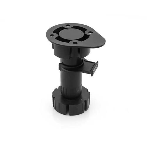 Cabinet Legs - Aluminium Alloy & Stainless Steel, 100x40x40mm, Silver Polished, Rust Proof, Floor Mount