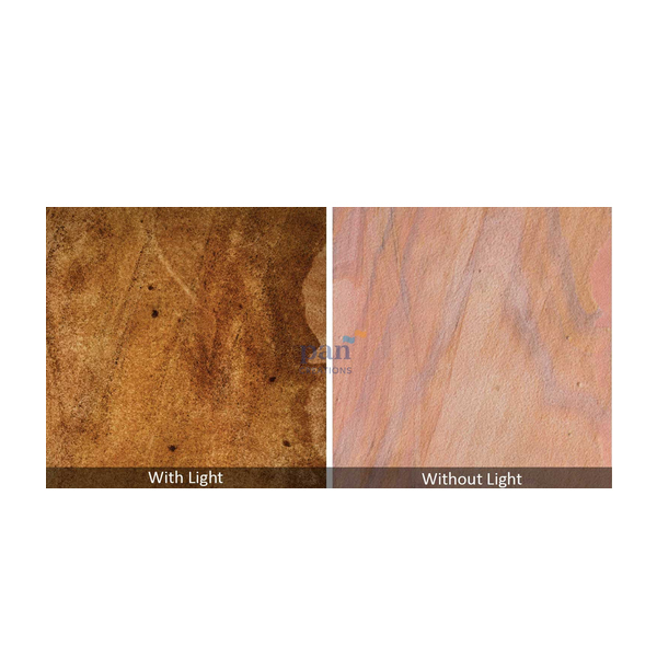 Rainbow Sandstone UV Translucent Stone Veneer