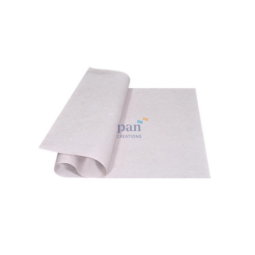 Crystal White Fabric Backing Stone Veneer