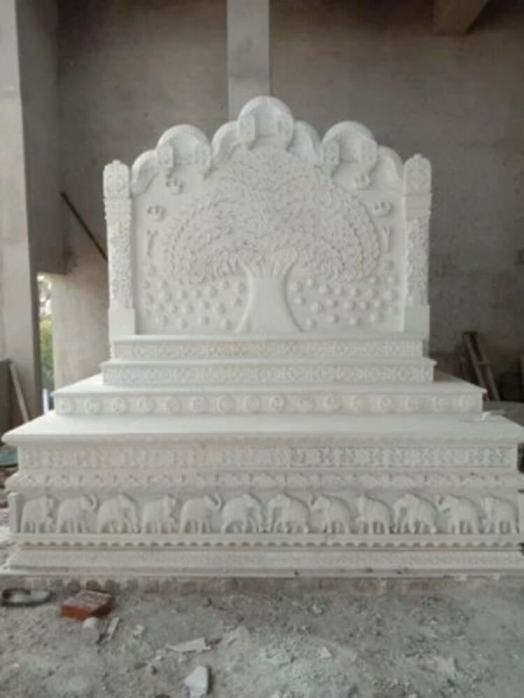 White marble jain baddi