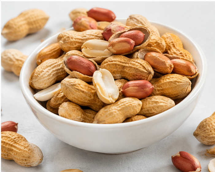42.9% Whole Raw Peanut