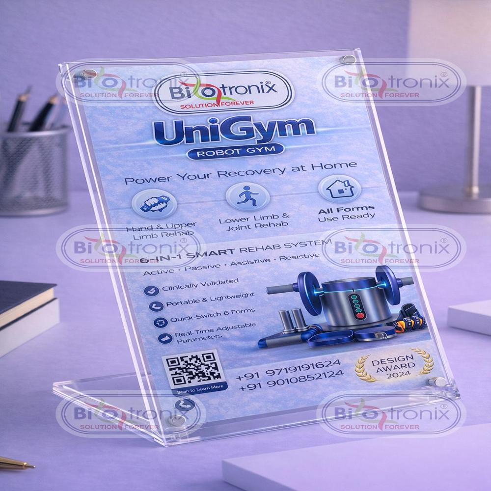 UniGym Smart Physiotherapy Robot Gym for Rehabilitation Recovery