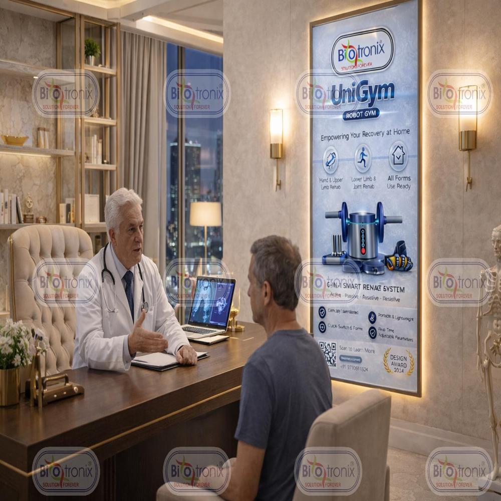 UniGym Smart Physiotherapy Robot Gym for Rehabilitation Recovery