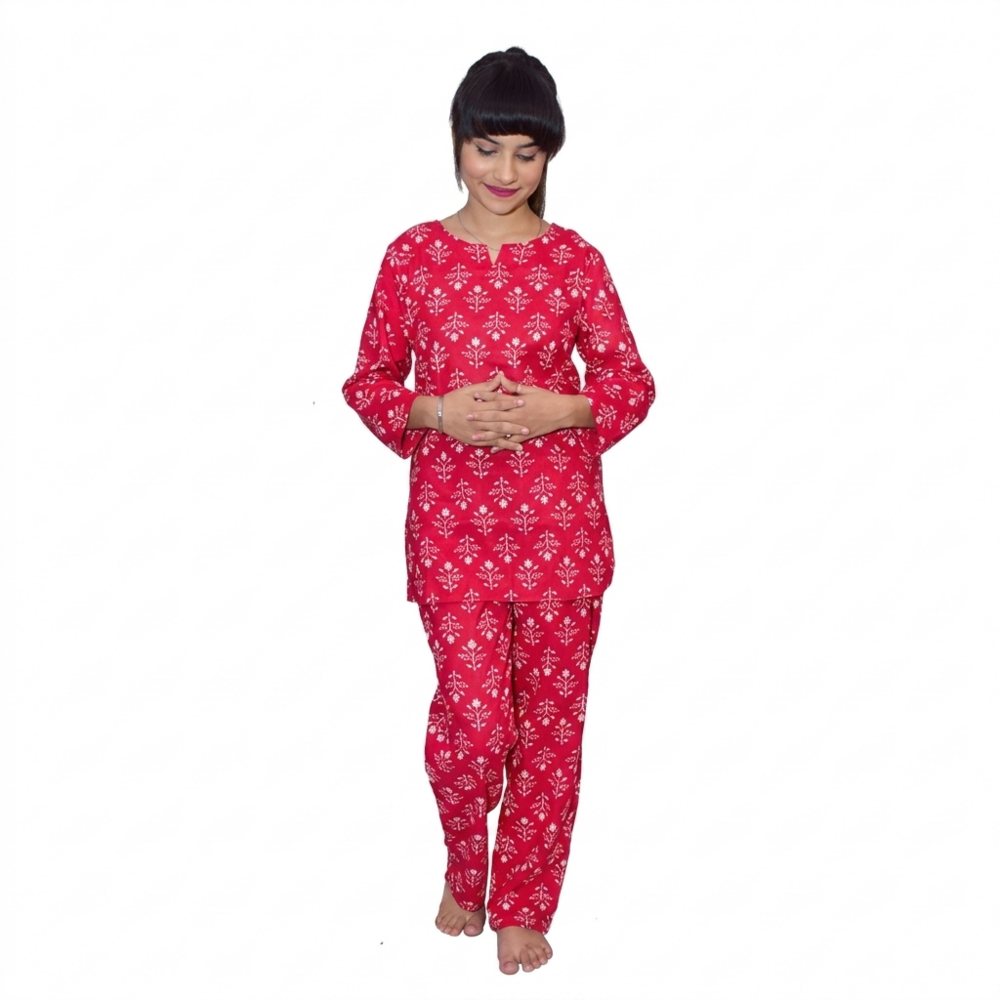 Ladies Cotton Co-Ord Set