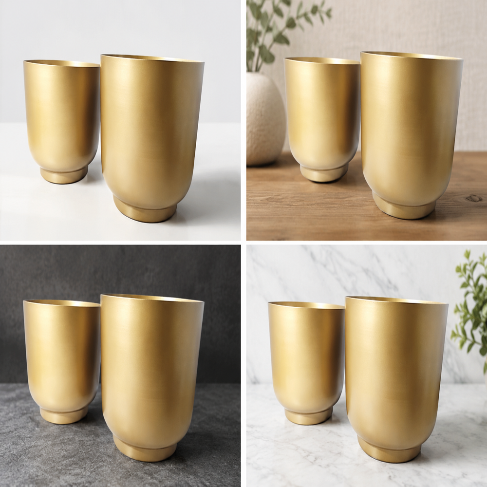 Metal Planters - Material: Iron