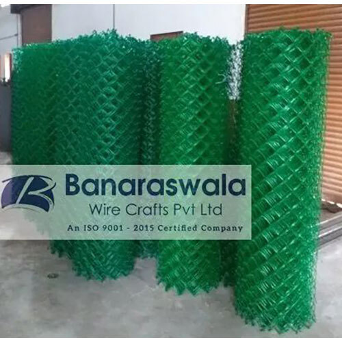 PVC Coated Chain Link Mesh Fence