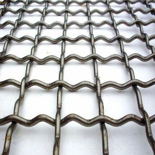 Spring Steel Crimped Wire Mesh