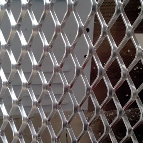 Polished Expanded Metal Mesh