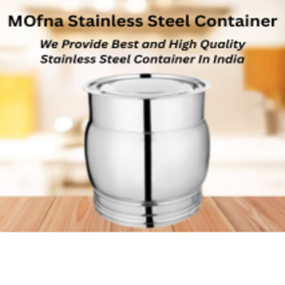 Mofna Stainless Steel Drum, 10 kg
