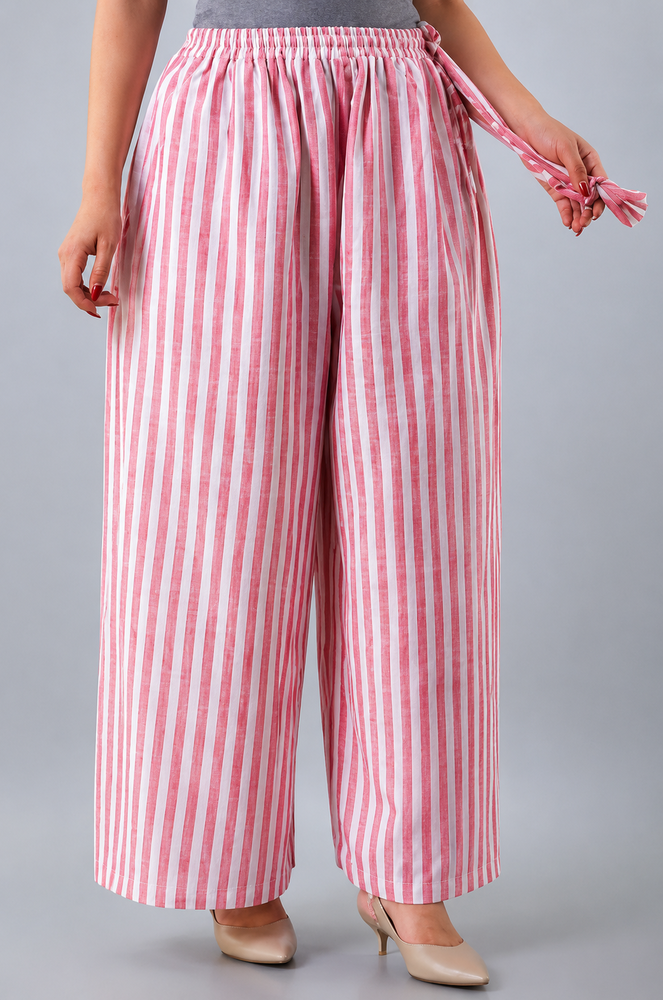 Cotton Pink Lining Pant