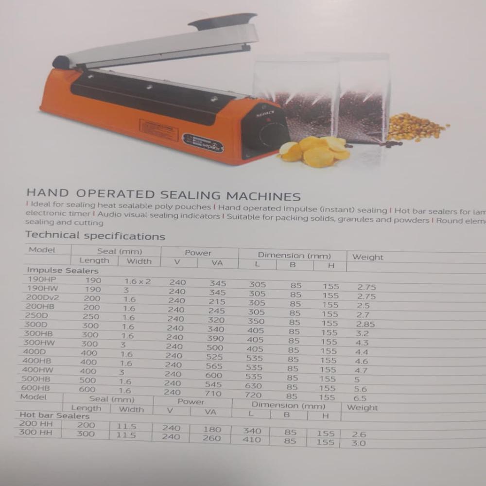 Plastic Sealing Machine
