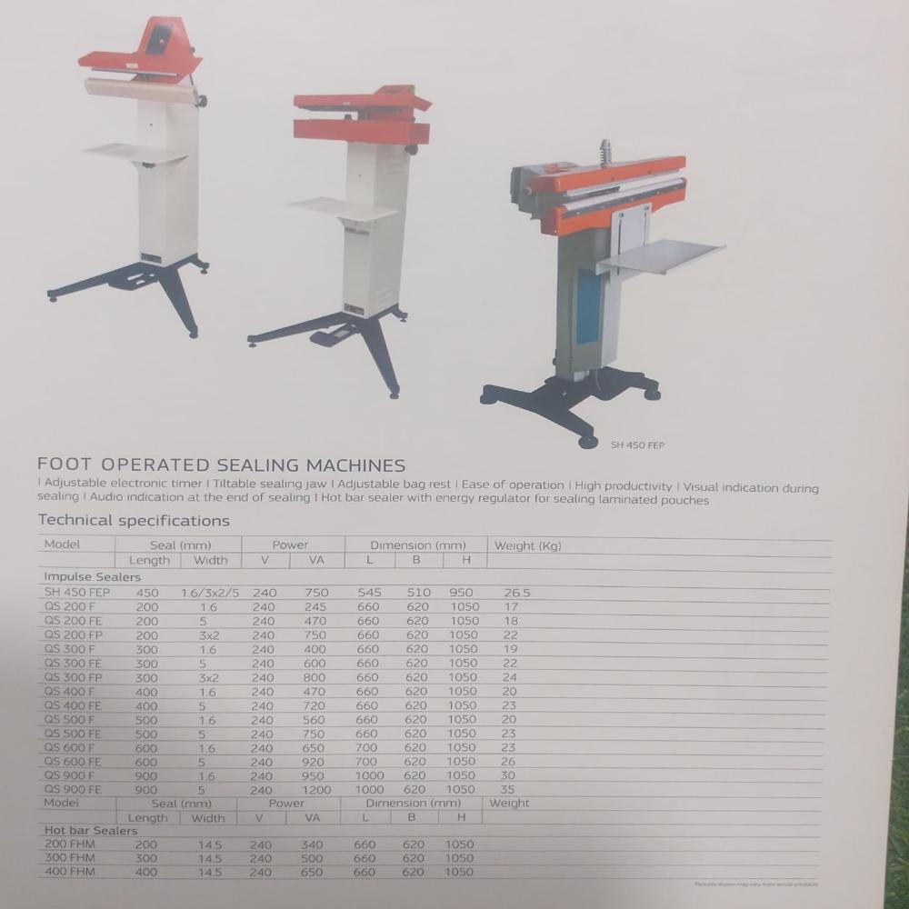 Padle Sealing Machine